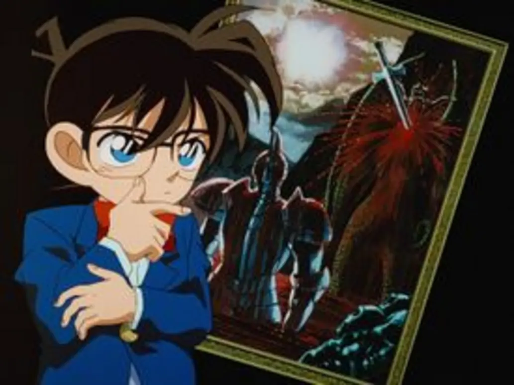 Conan looking into an art theft