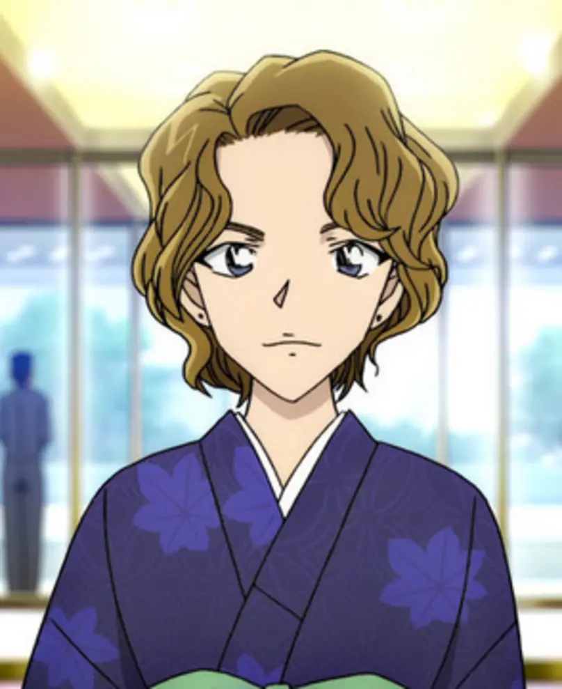 Traditional karuta match illustration