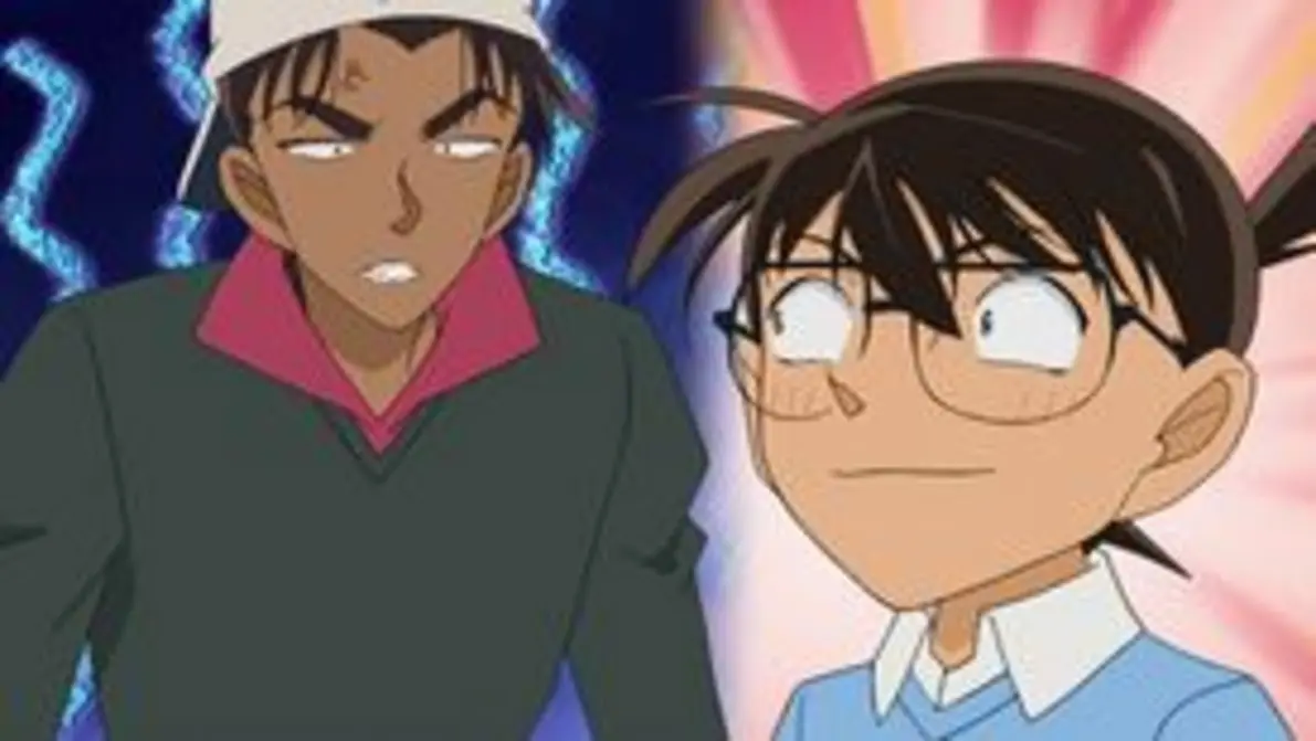 Conan and Heiji meeting
