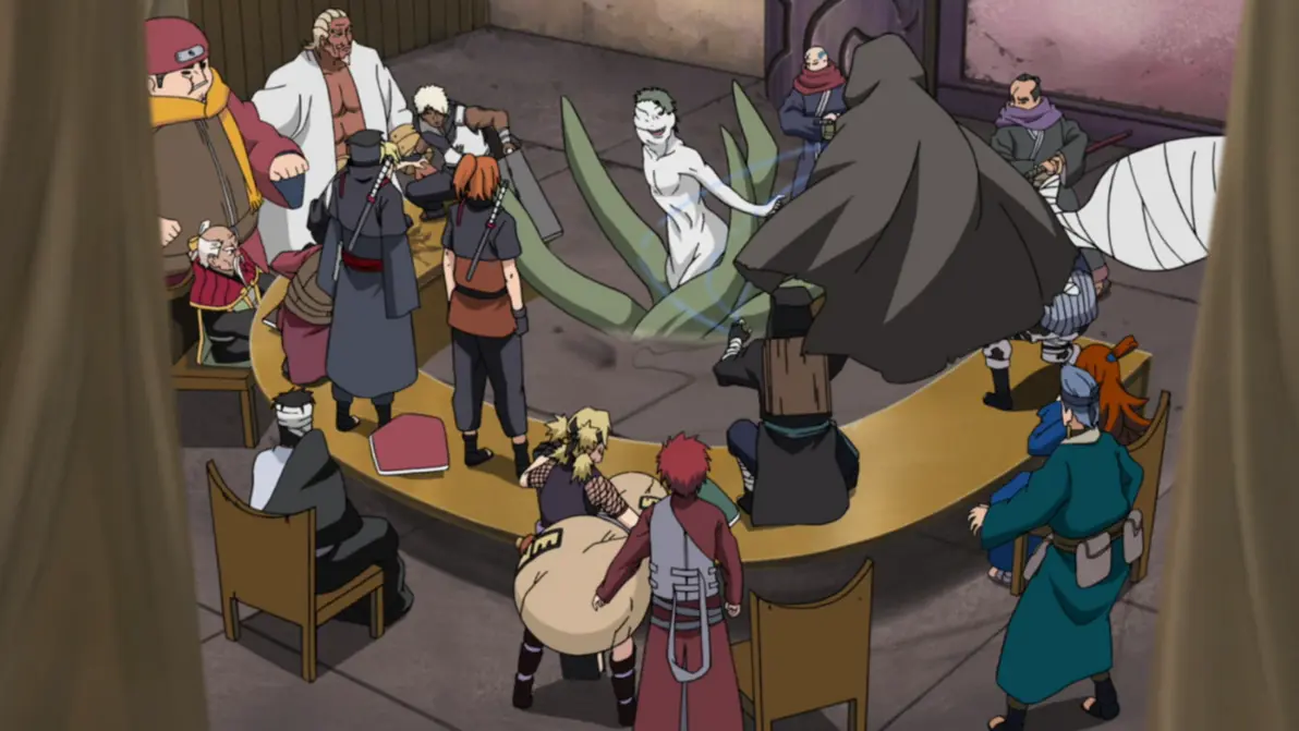 Characters featured in the Kage Summit